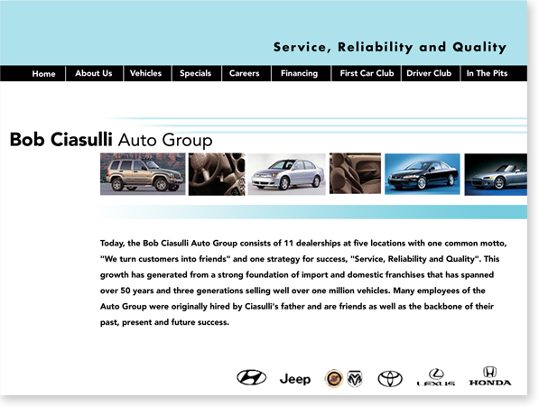 Client: Bob Casulli Auto Group